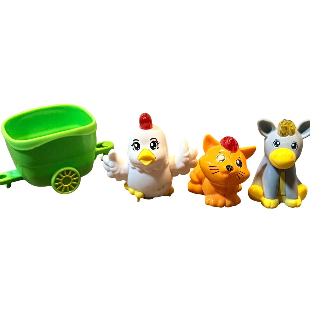 VTech Go Go Smart‎ Animals Farm Set and Wagon Bundle, 4 pc